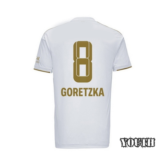 22/23 Leon Goretzka Away Youth Soccer Jersey