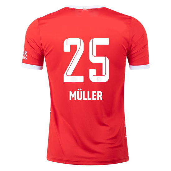2022/23 Thomas Muller Home Men's Soccer Jersey