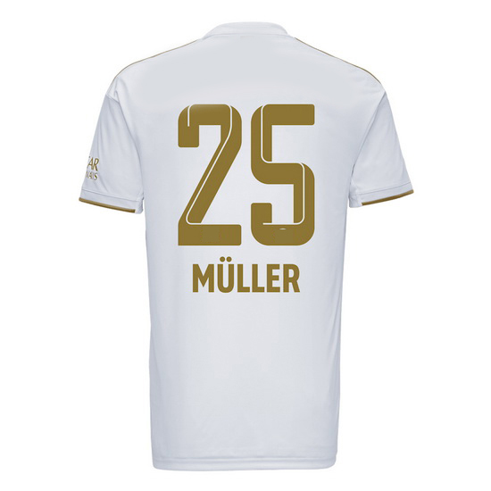 22/23 Thomas Muller Away Men's Soccer Jersey