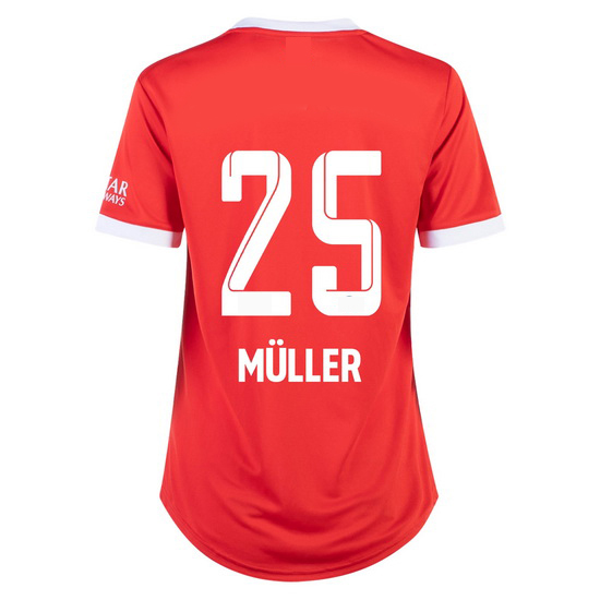 2022/23 Thomas Muller Home Women's Soccer Jersey