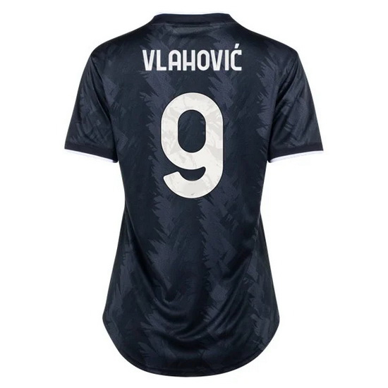 22/23 Dusan Vlahovic Away Women's Soccer Jersey