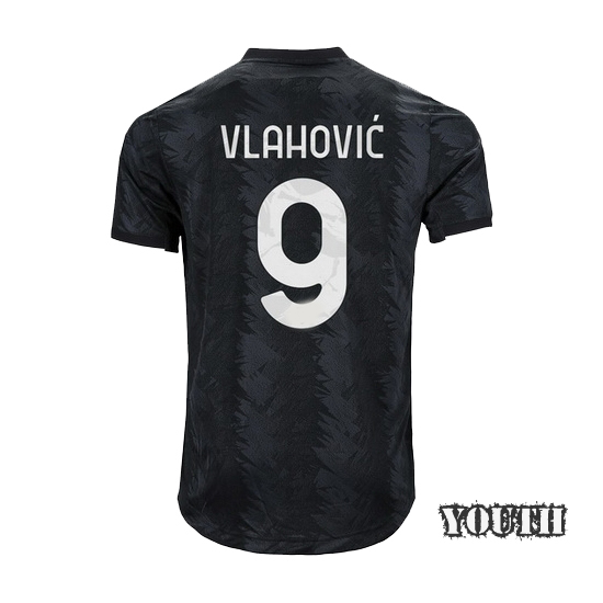 22/23 Dusan Vlahovic Away Youth Soccer Jersey