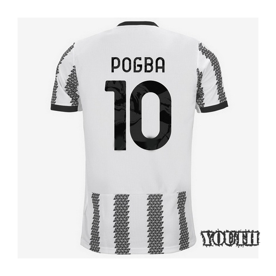 2022/23 Paul Pogba Home Youth Soccer Jersey