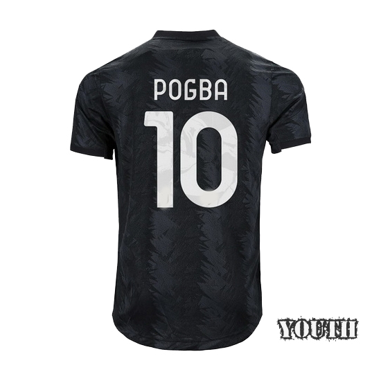 22/23 Paul Pogba Away Youth Soccer Jersey