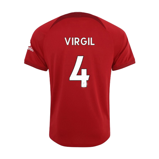 2022/23 Virgil Van Dijk Home Men's Soccer Jersey