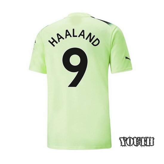 2022/2023 Erling Haaland Third Youth Soccer Jersey