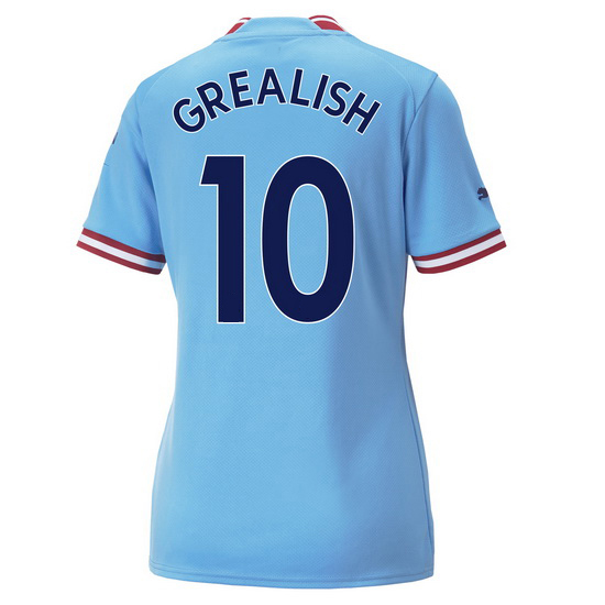 2022/23 Jack Grealish Home Women's Soccer Jersey - Click Image to Close