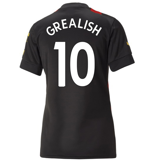 22/23 Jack Grealish Away Women's Soccer Jersey - Click Image to Close