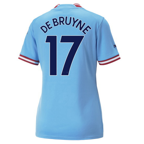 2022/23 Kevin De Bruyne Home Women's Soccer Jersey