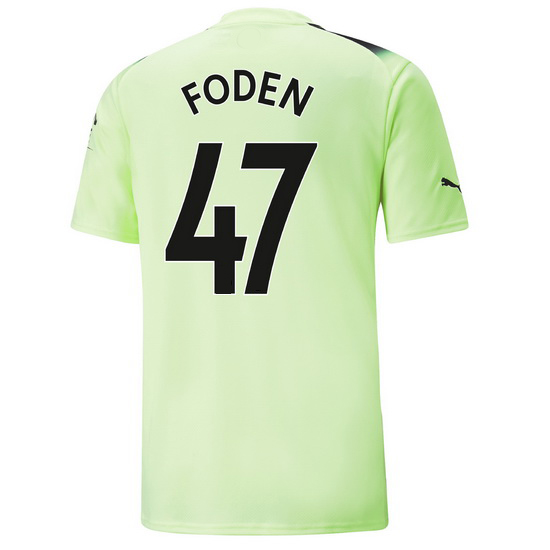 2022/2023 Phil Foden Third Men's Soccer Jersey