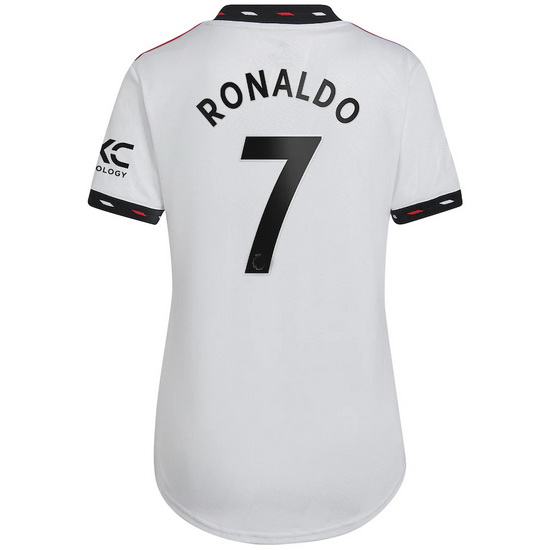 22/23 Cristiano Ronaldo Away Women's Soccer Jersey