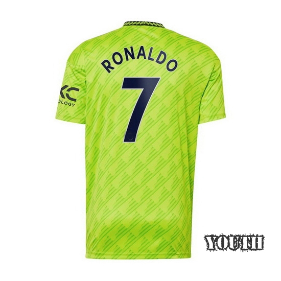 2022/2023 Cristiano Ronaldo Third Youth Soccer Jersey