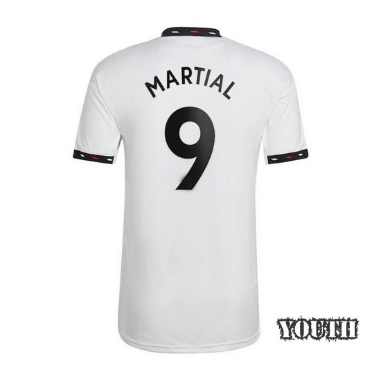 22/23 Anthony Martial Away Youth Soccer Jersey