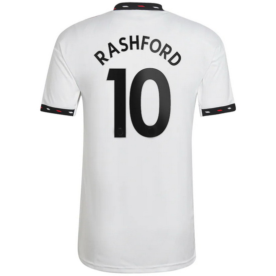 22/23 Marcus Rashford Away Men's Soccer Jersey