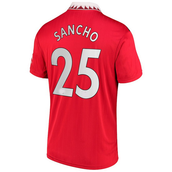 2022/23 Jadon Sancho Home Men's Soccer Jersey