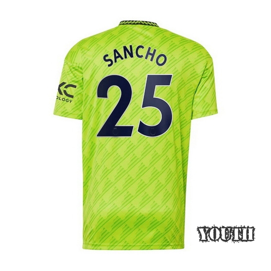 2022/2023 Jadon Sancho Third Youth Soccer Jersey