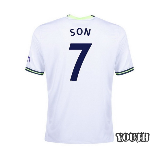 2022/23 Heung-min Son Home Youth Soccer Jersey
