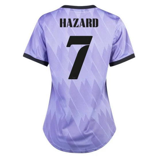 22/23 Eden Hazard Away Women's Soccer Jersey