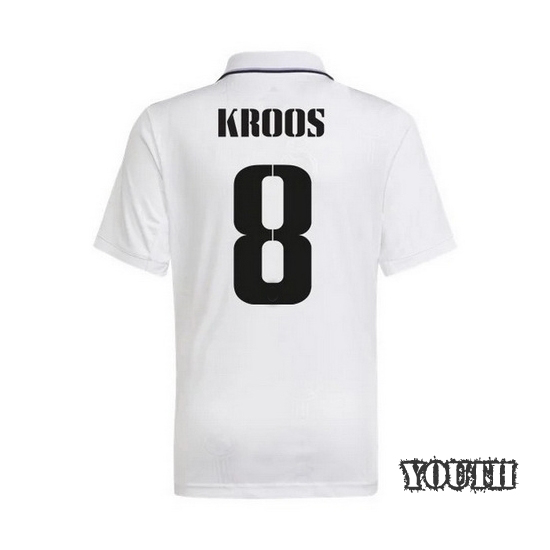 2022/23 Toni Kroos Home Youth Soccer Jersey