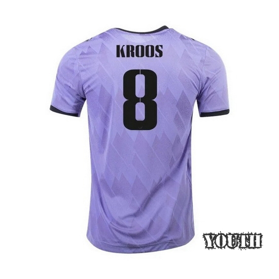 22/23 Toni Kroos Away Youth Soccer Jersey