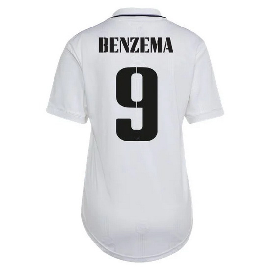 2022/23 Karim Benzema Home Women's Soccer Jersey