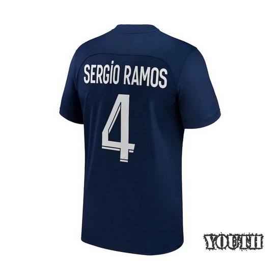 2022/23 Sergio Ramos Home Youth Soccer Jersey