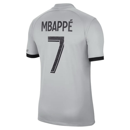 22/23 Kylian Mbappe Away Men's Soccer Jersey