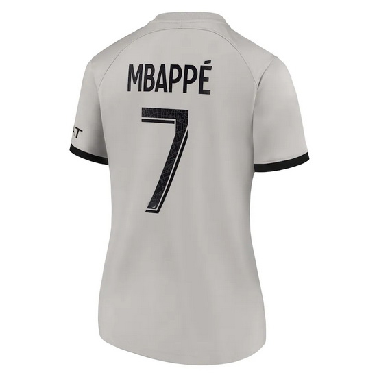 22/23 Kylian Mbappe Away Women's Soccer Jersey - Click Image to Close