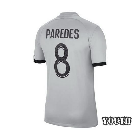 22/23 Leandro Paredes Away Youth Soccer Jersey