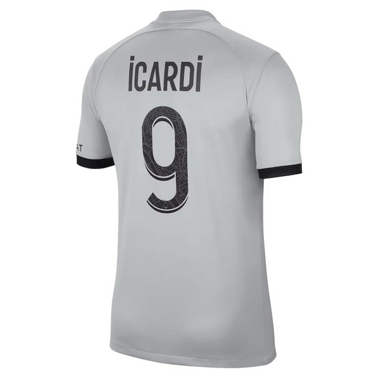 22/23 Mauro Icardi Away Men's Soccer Jersey - Click Image to Close