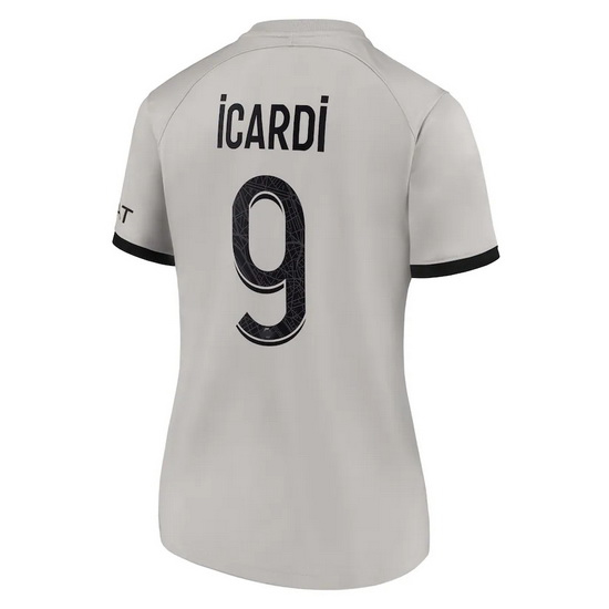 22/23 Mauro Icardi Away Women's Soccer Jersey