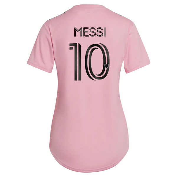22/23 Lionel Messi Pink Women's Soccer Jersey