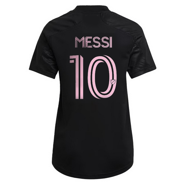 2023 Lionel Messi Black Women's Soccer Jersey