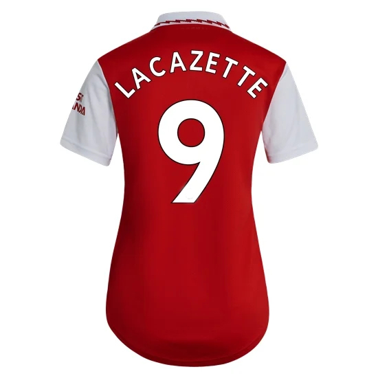 2022/23 Alexandre Lacazette Arsenal Home Women's Soccer Jersey