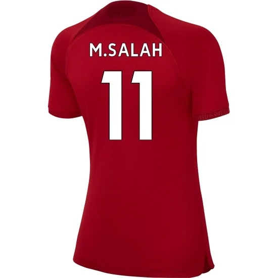 2022/23 Mohamed Salah Liverpool Home Women's Soccer Jersey