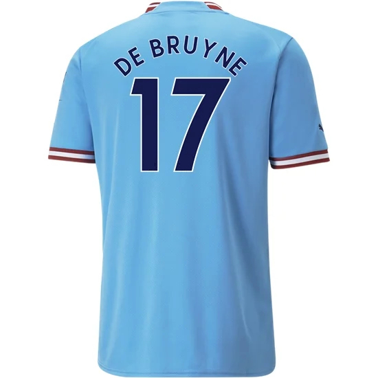 2022/23 Kevin De Bruyne Manchester City Home Men's Soccer Jersey