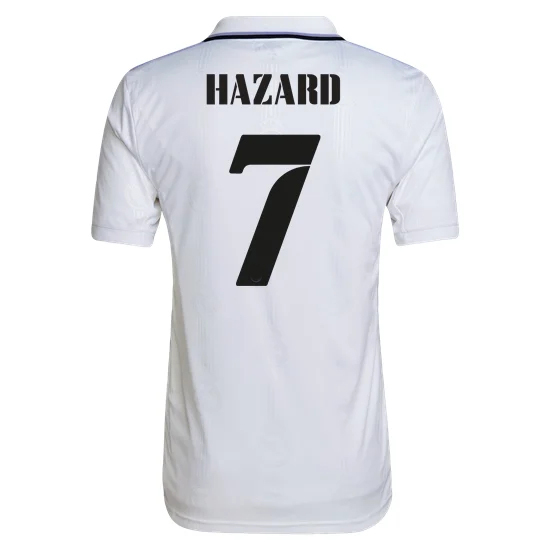 2022/23 Eden Hazard Real Madrid Home Men's Soccer Jersey