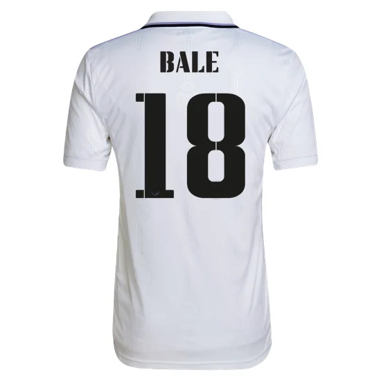 2022/23 Gareth Bale Real Madrid Home Men's Soccer Jersey
