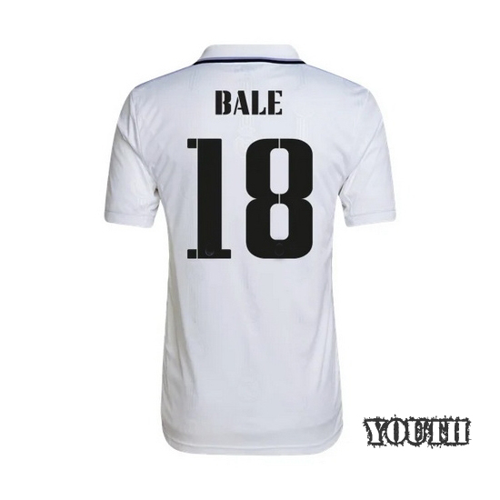 2022/23 Gareth Bale Real Madrid Home Youth Soccer Jersey