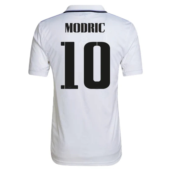 2022/23 Luka Modric Real Madrid Home Men's Soccer Jersey