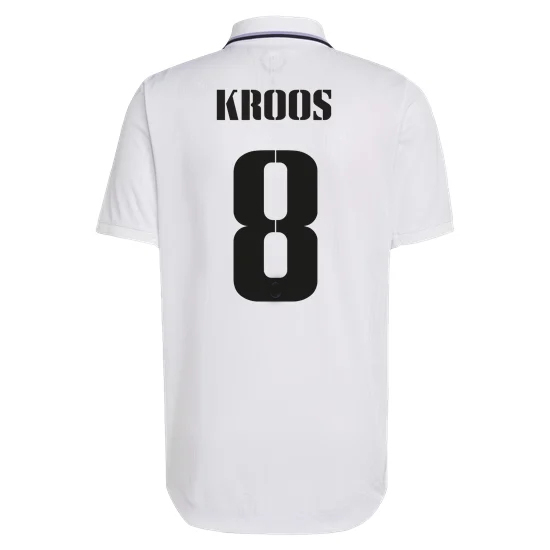 2022/23 Toni Kroos Real Madrid Home Men's Soccer Jersey
