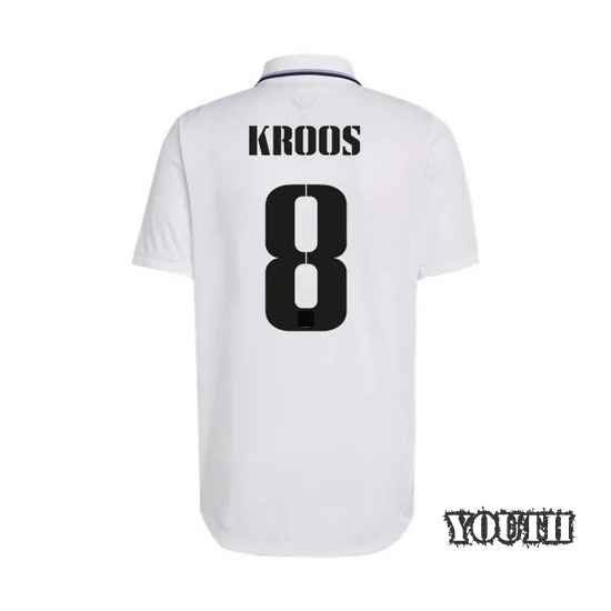 22/23 Toni Kroos Home Youth Jersey - Click Image to Close