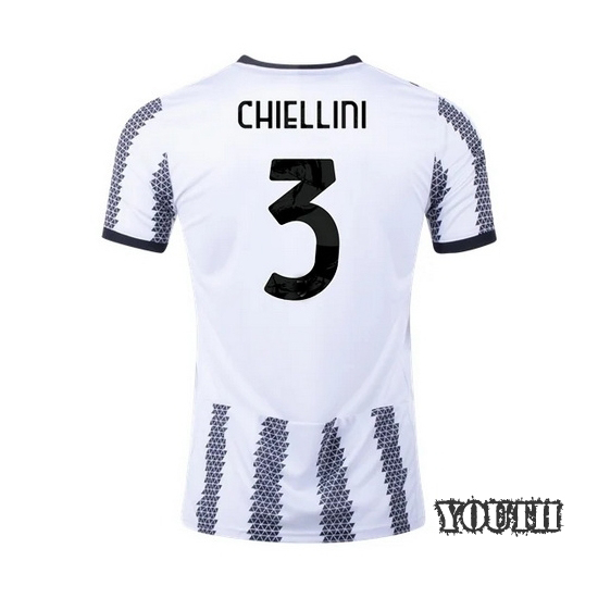 2022/23 Giorgio Chiellini Juventus Home Youth Jersey