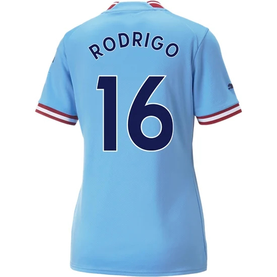 2022/23 Rodrigo Manchester City Home Women's Soccer Jersey