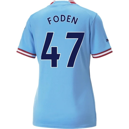 2022/23 Phil Foden Manchester City Home Women's Soccer Jersey