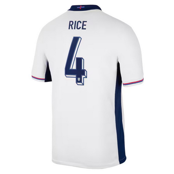 2024 Declan Rice England Home Men's Soccer Jersey - Click Image to Close