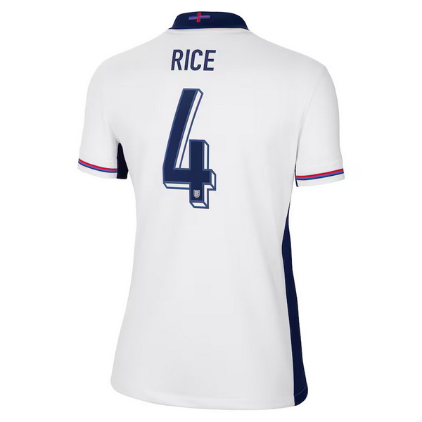 2024 Declan Rice England Home Women's Soccer Jersey - Click Image to Close