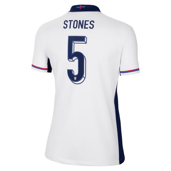2024 John Stones England Home Women's Soccer Jersey - Click Image to Close