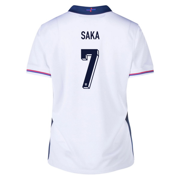 2024 Bukayo Saka England Home Women's Soccer Jersey - Click Image to Close