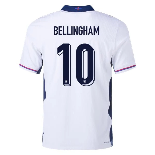 2024 Jude Bellingham England Home Men's Soccer Jersey